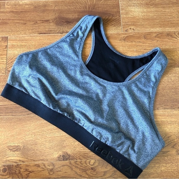 Reebok gray sports bra in size 1X - Picture 1 of 4